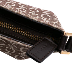 C Macadam Canvas Shoulder Bag