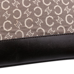 C Macadam Canvas Shoulder Bag