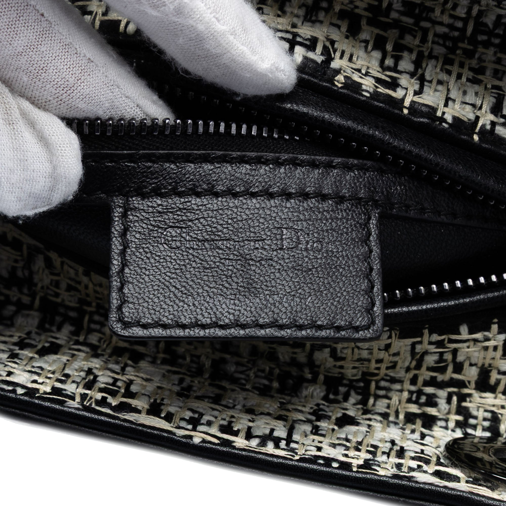 Medium Tweed Lady Dior