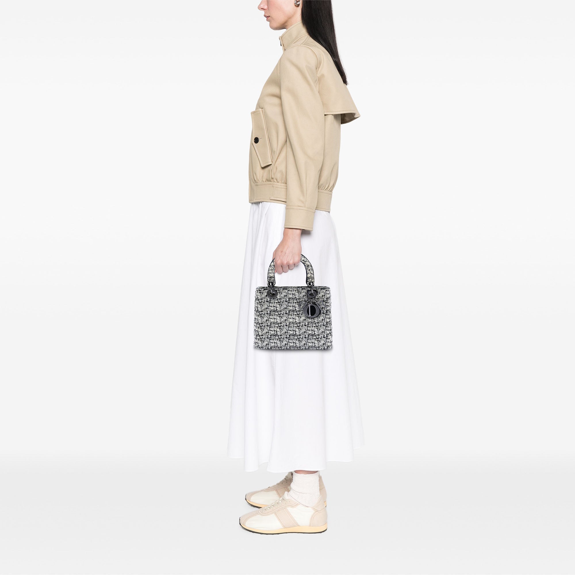 Medium Tweed Lady Dior