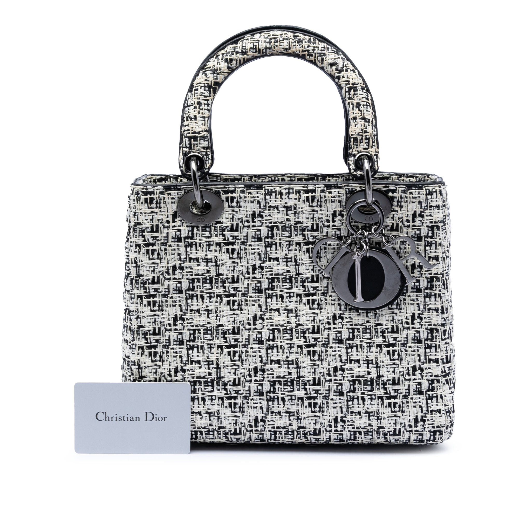 Medium Tweed Lady Dior