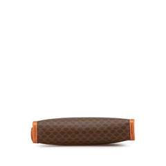 Macadam Coated Canvas Clutch