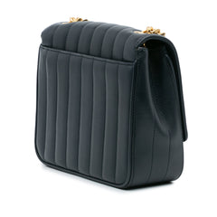 Medium Lambskin Monogram Vicky Chain Bag
