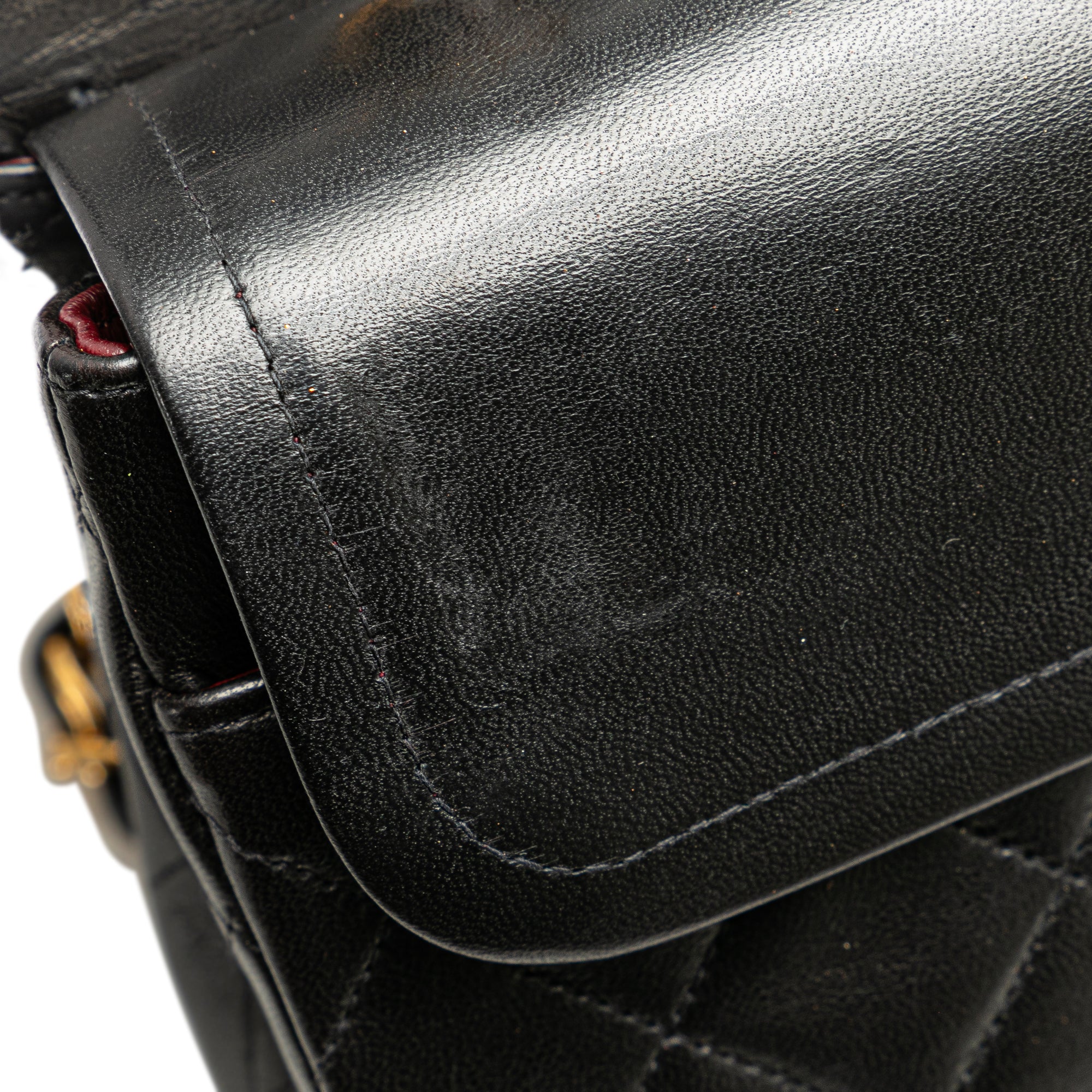 Medium Classic Lambskin Double Flap