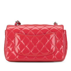 Mini Rectangular Classic Patent Single Flap_2