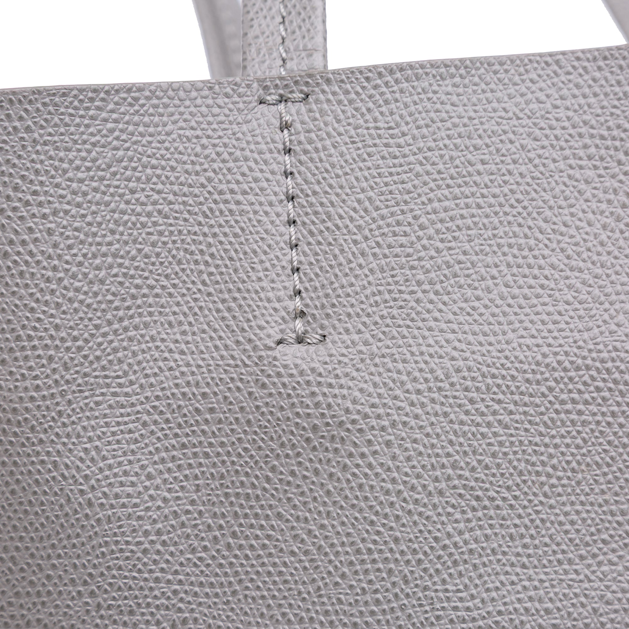 Small Grained Calfskin Vertical Cabas Tote