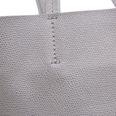 Small Grained Calfskin Vertical Cabas Tote