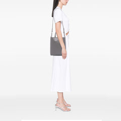 Small Grained Calfskin Vertical Cabas Tote