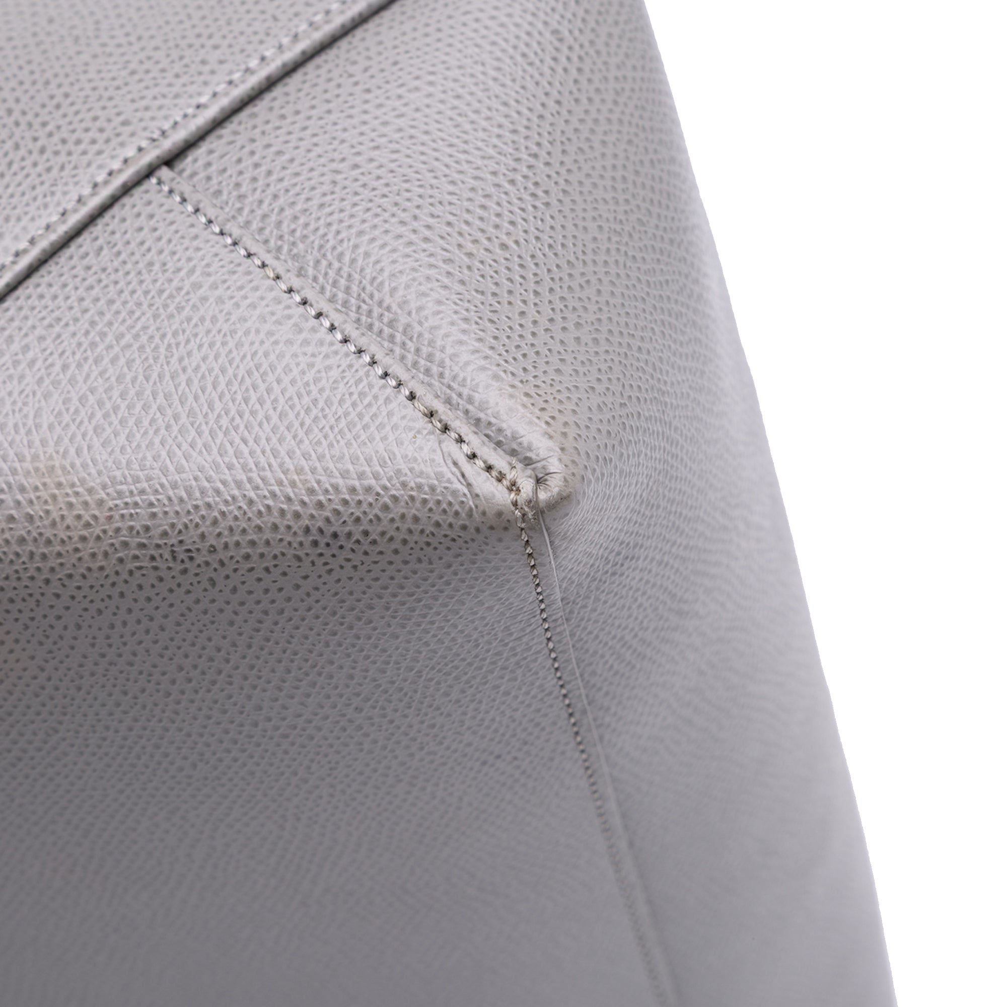 Small Grained Calfskin Vertical Cabas Tote