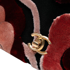 Paris Cosmopolite Velvet Camellia Flap