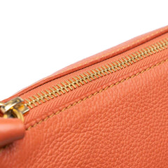 Medium Leather Marcie Satchel