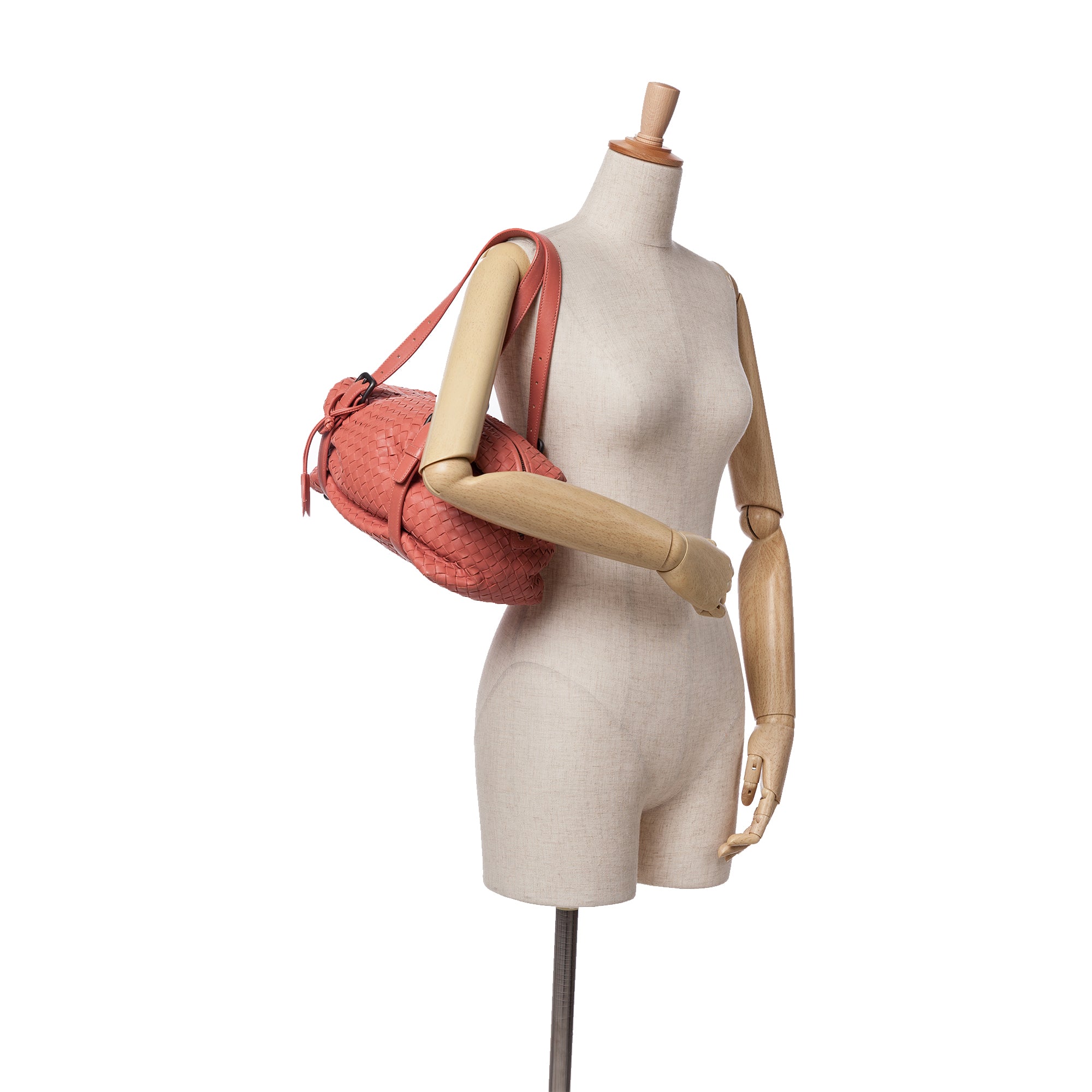 Nappa Intrecciato Montaigne Shoulder Bag