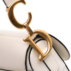Grained Calfskin Saddle Bag