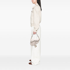 Grained Calfskin Saddle Bag