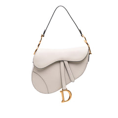 Grained Calfskin Saddle Bag