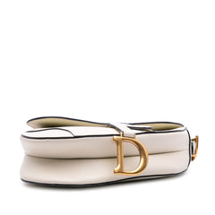 Grained Calfskin Saddle Bag