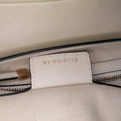Grained Calfskin Saddle Bag