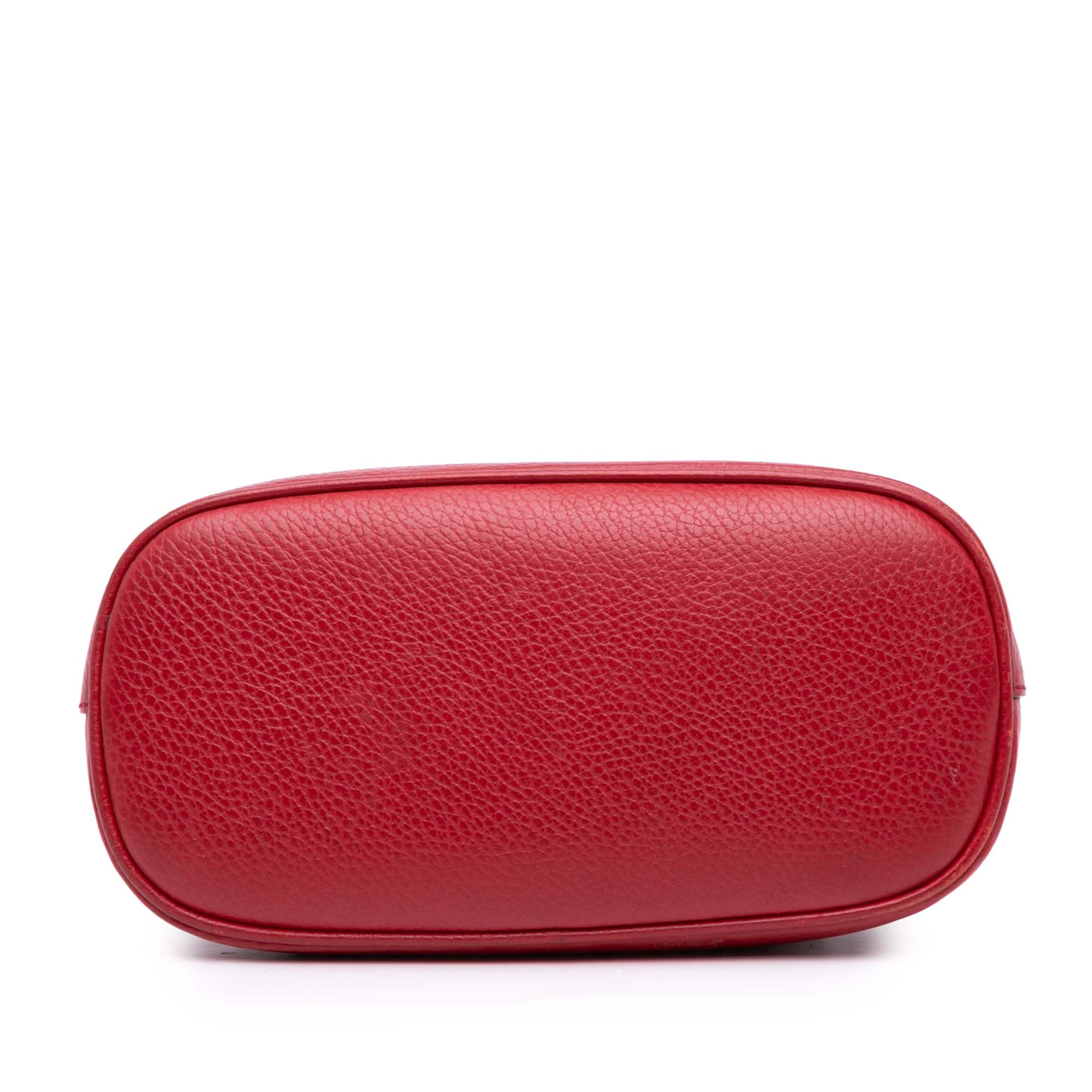 Mini Leather GG Charm Dome Satchel