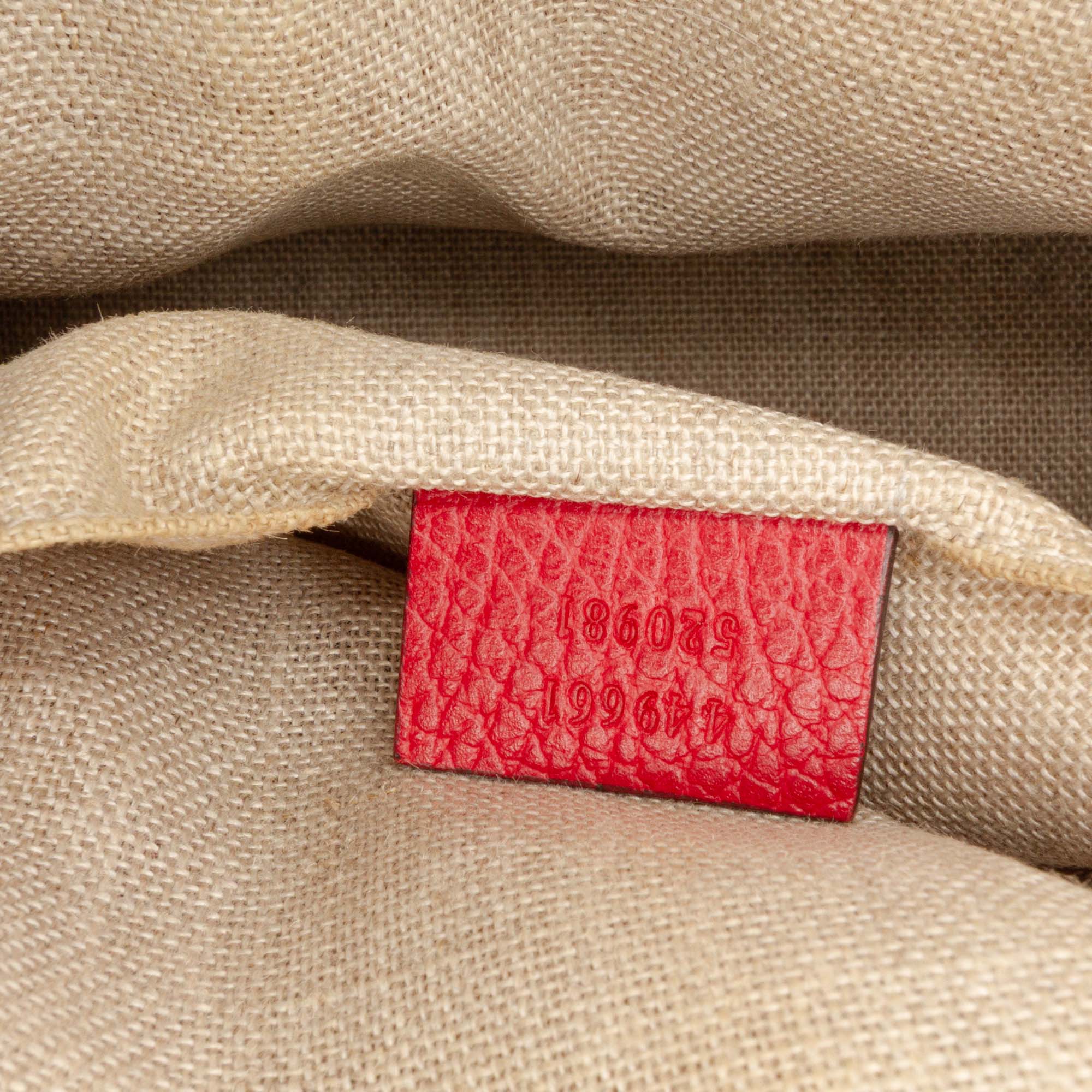 Mini Leather GG Charm Dome Satchel