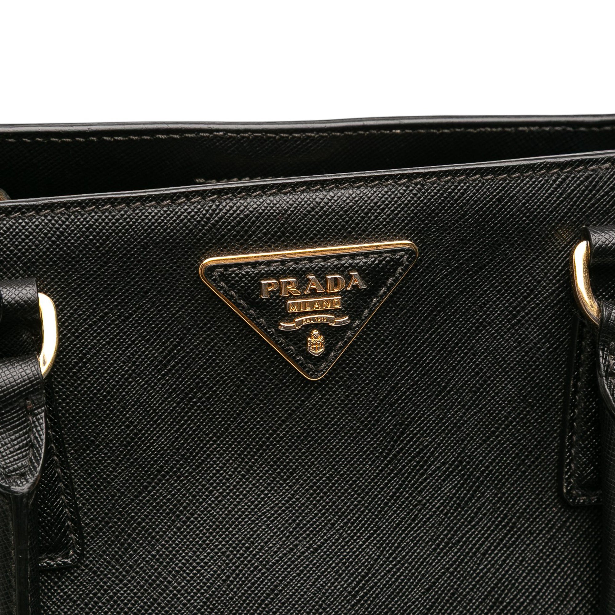 Medium Saffiano Lux Galleria Satchel