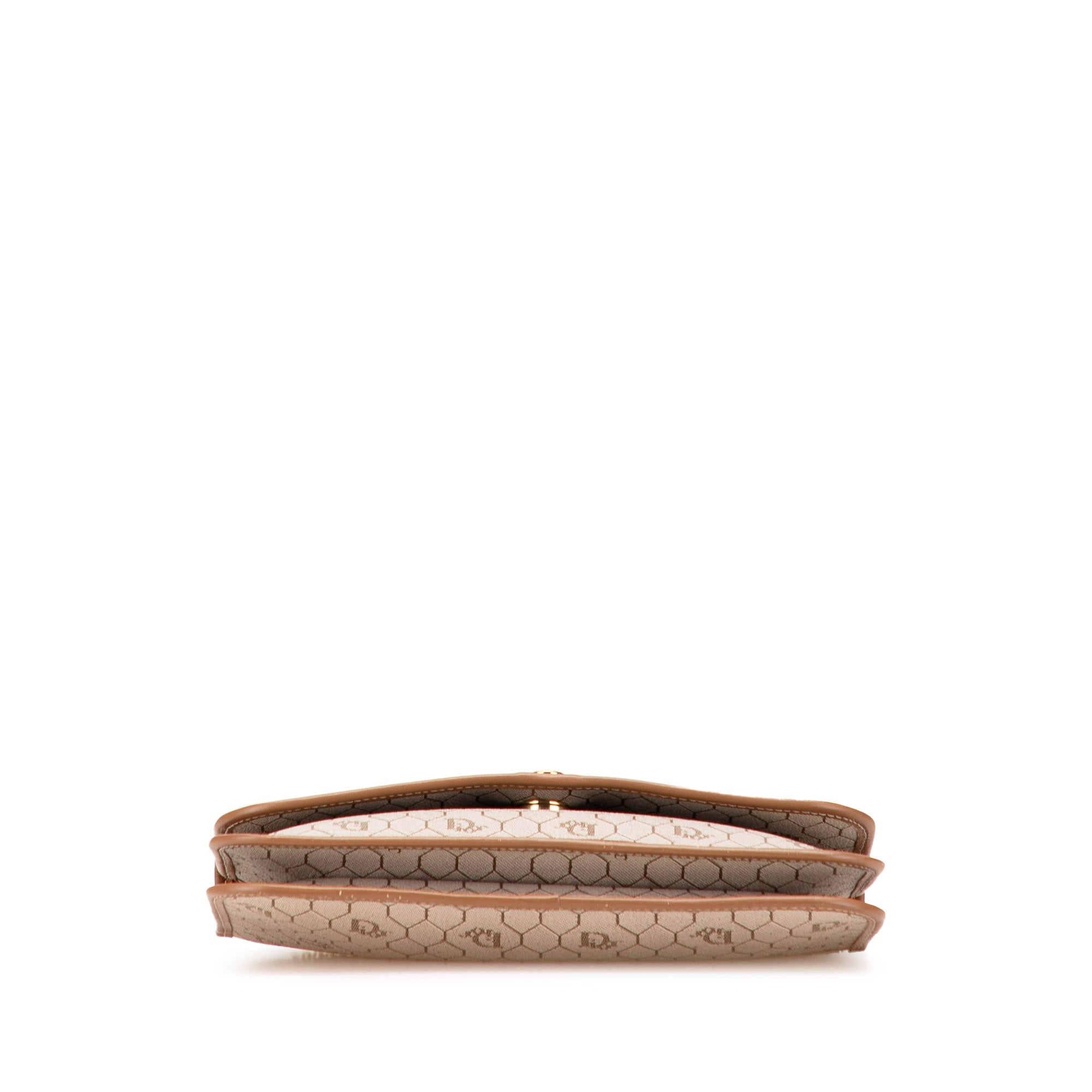 Honeycomb Coated Canvas Chain Crossbody