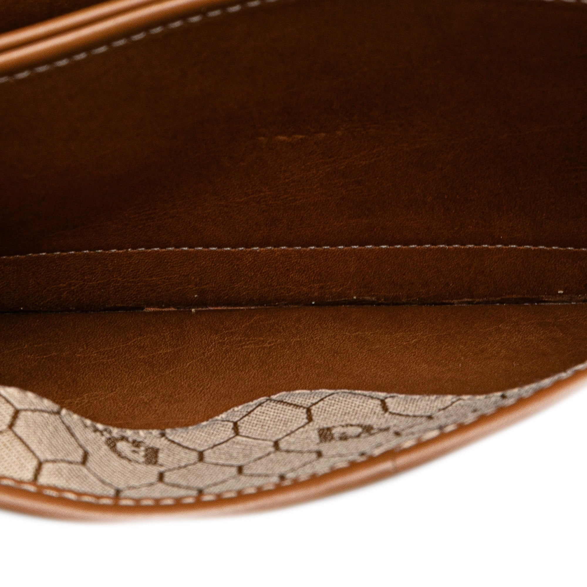 Honeycomb Coated Canvas Chain Crossbody