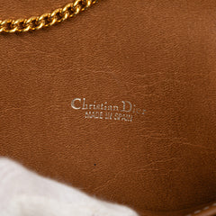 Honeycomb Coated Canvas Chain Crossbody