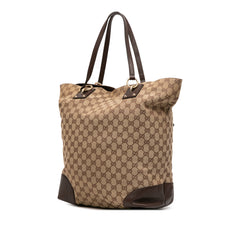 Large GG Canvas GG Charm Tote