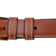 Classique Triomphe Coated Canvas and Calfskin Triomphe Crossbody