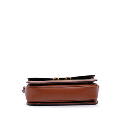 Classique Triomphe Coated Canvas and Calfskin Triomphe Crossbody