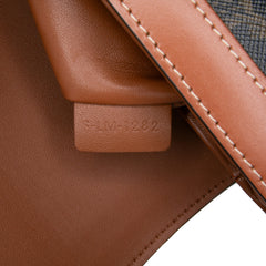 Classique Triomphe Coated Canvas and Calfskin Triomphe Crossbody