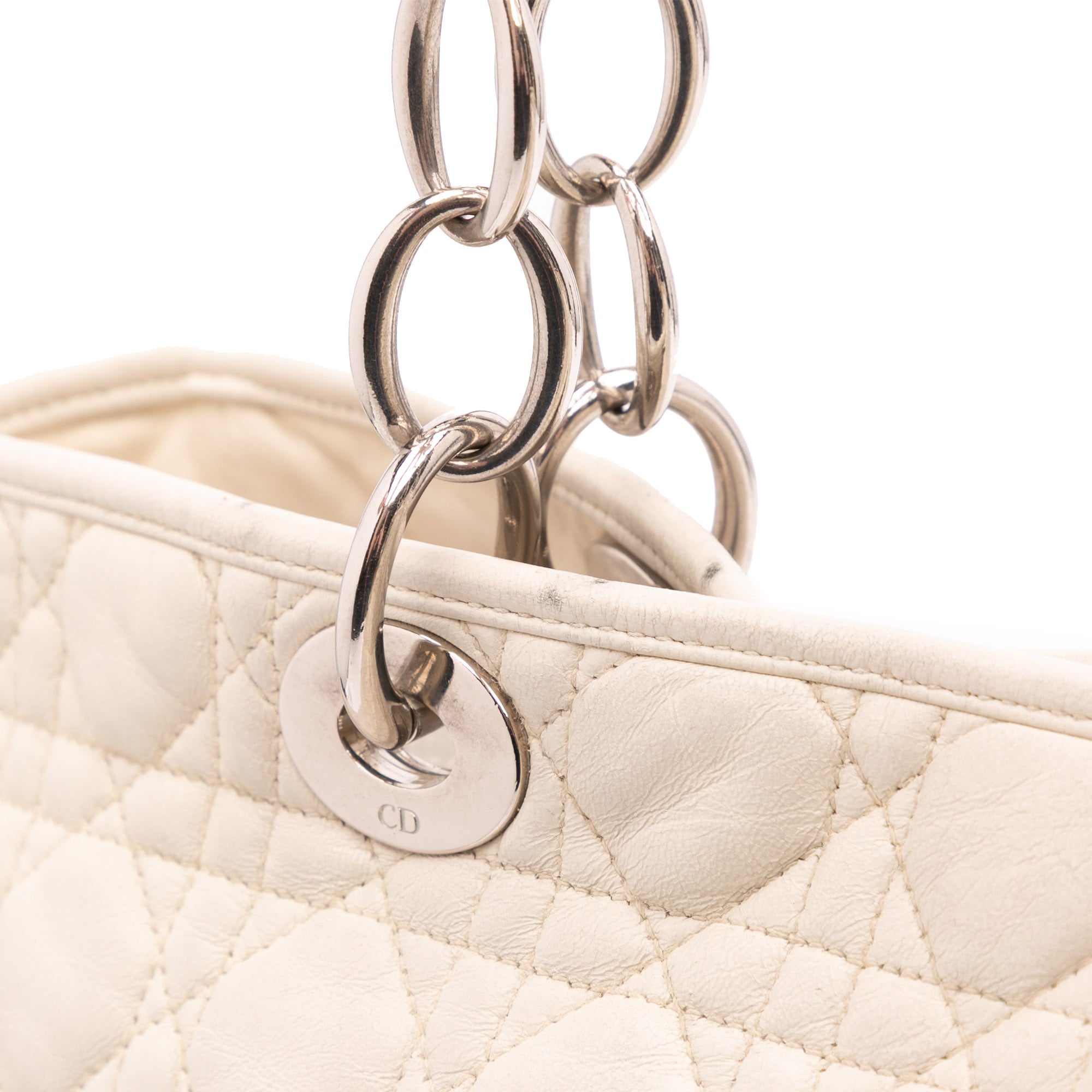 Lambskin Cannage Lady Dior Soft Shopping Tote