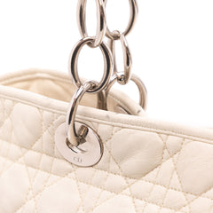 Lambskin Cannage Lady Dior Soft Shopping Tote