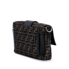 Zucca Canvas Convertible Baguette Crossbody