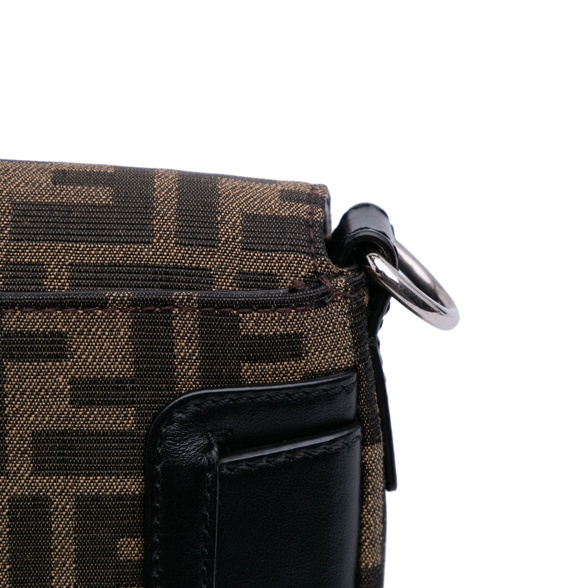 Zucca Canvas Convertible Baguette Crossbody