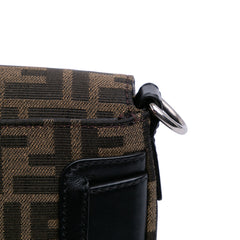 Zucca Canvas Convertible Baguette Crossbody