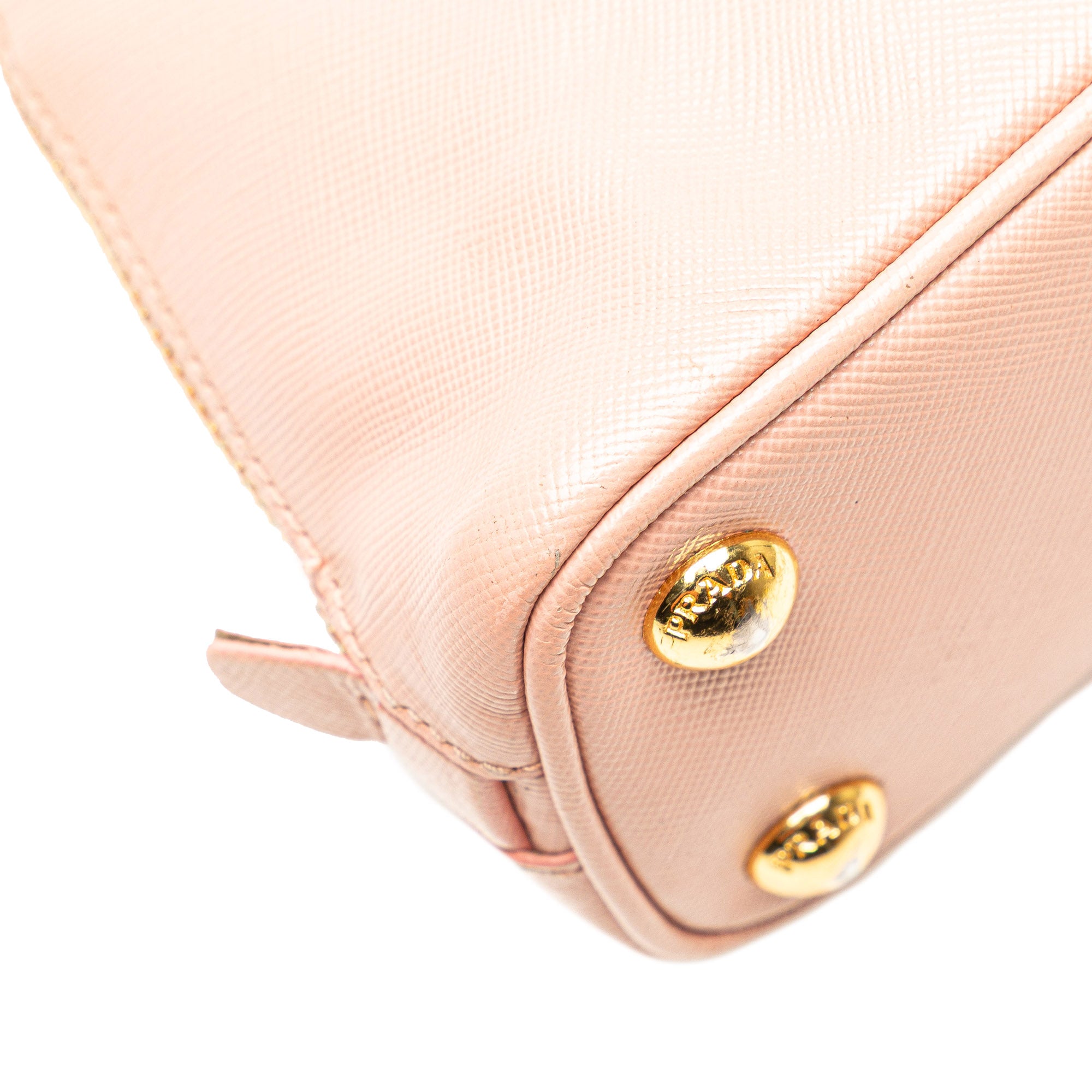 Mini Saffiano Lux Promenade Satchel