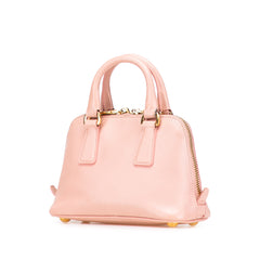 Mini Saffiano Lux Promenade Satchel