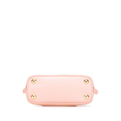 Mini Saffiano Lux Promenade Satchel