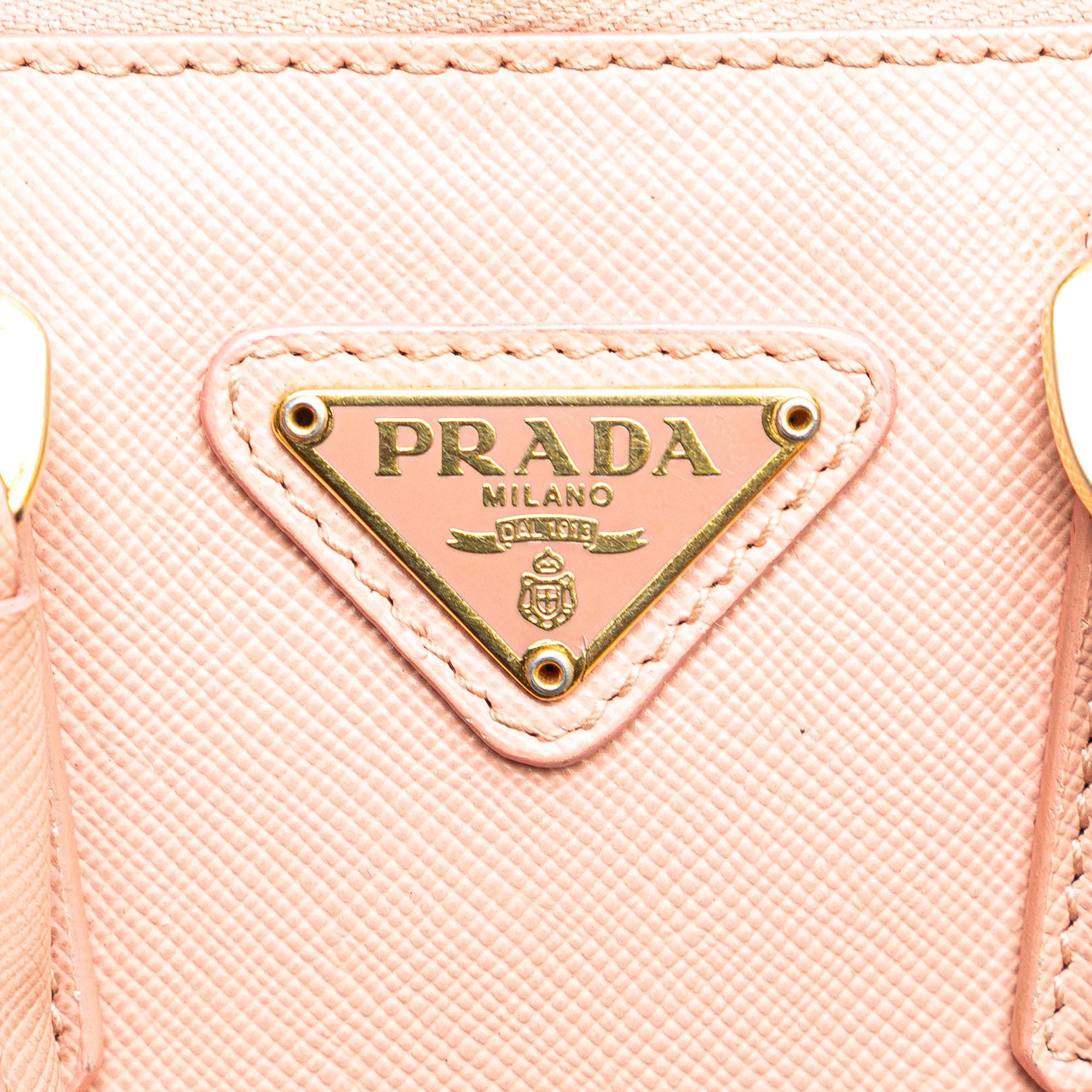 Mini Saffiano Lux Promenade Satchel