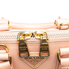 Mini Saffiano Lux Promenade Satchel