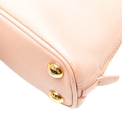 Mini Saffiano Lux Promenade Satchel