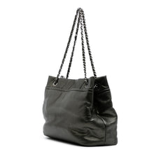 CC Metallic Caviar Soft Tote
