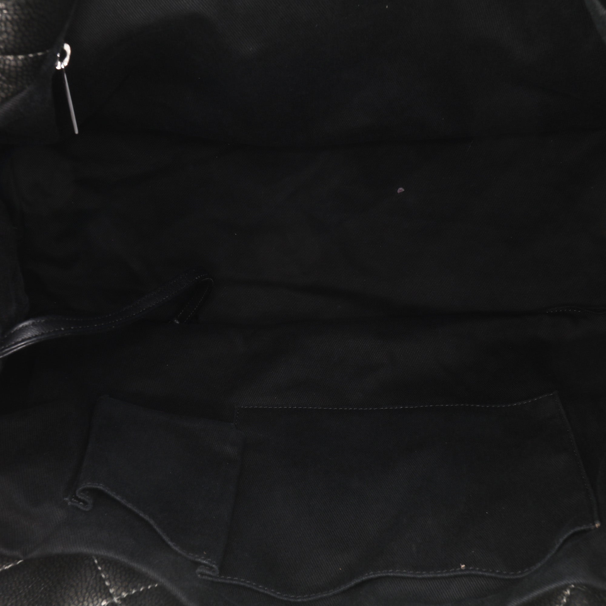 CC Metallic Caviar Soft Tote