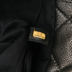 CC Metallic Caviar Soft Tote