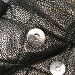 CC Metallic Caviar Soft Tote