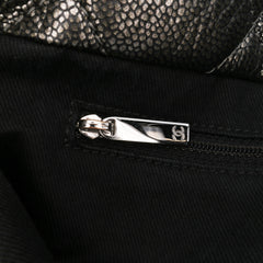 CC Metallic Caviar Soft Tote