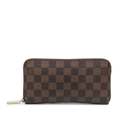 Damier Ebene Zippy Wallet