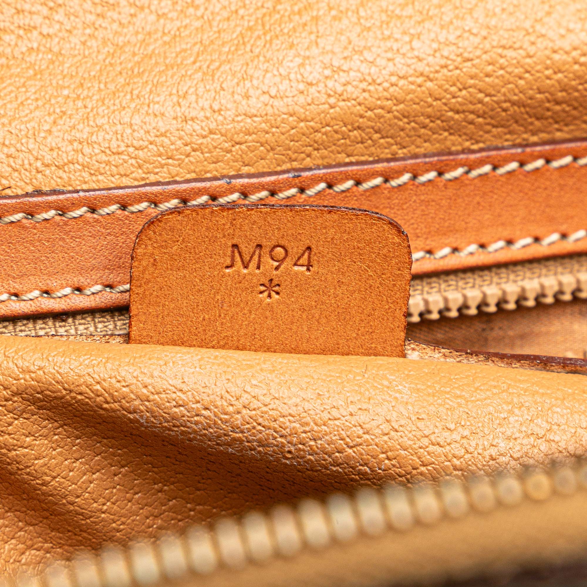Macadam Coated Canvas Satchel