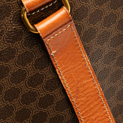 Macadam Coated Canvas Satchel